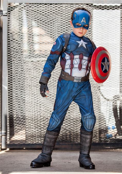 captain america costume kids